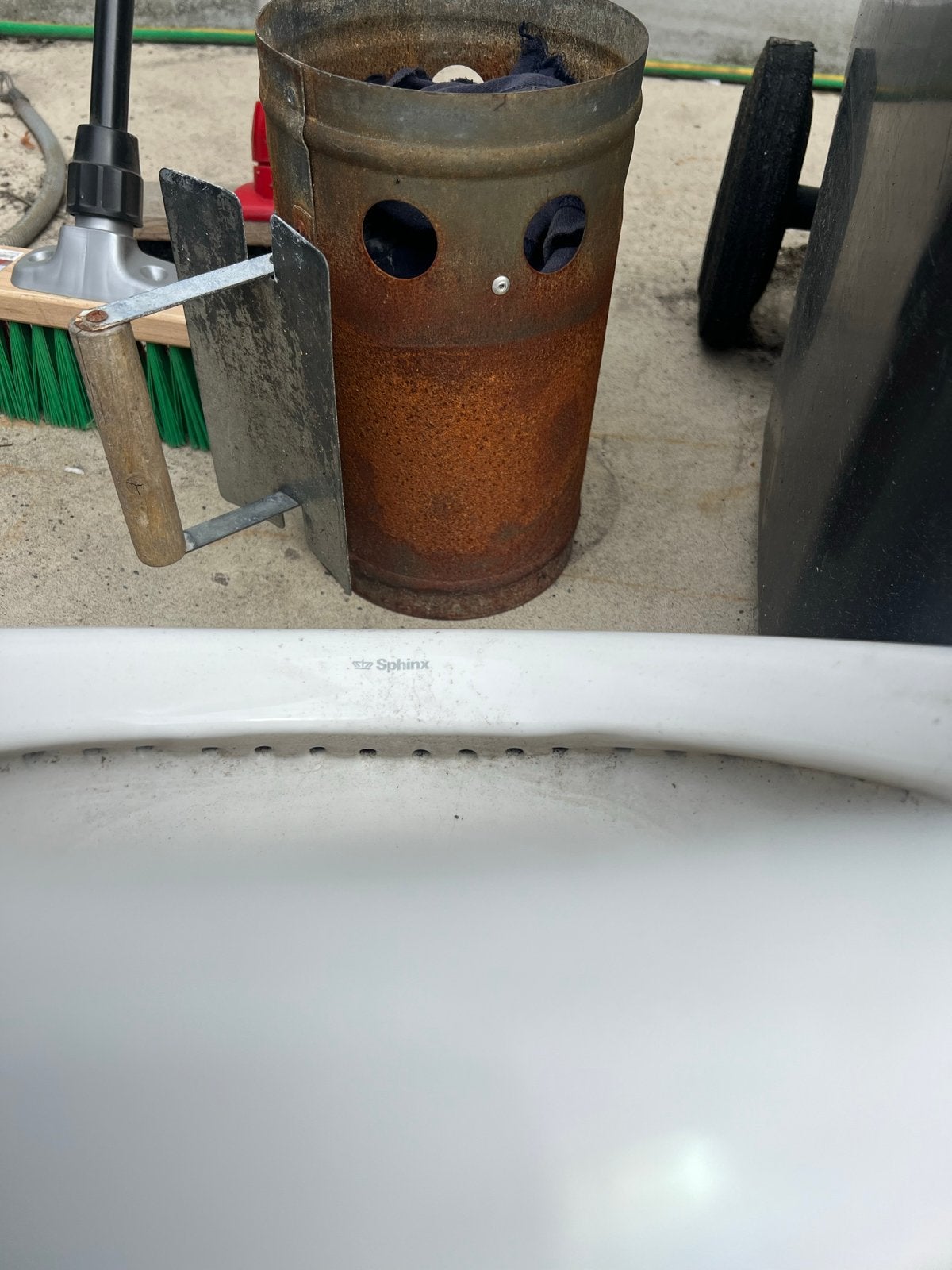 Sphinx Toiletpot - Gebruikt, Doe-het-zelf en Verbouw, Sanitair, Ophalen, Gebruikt, Toilet