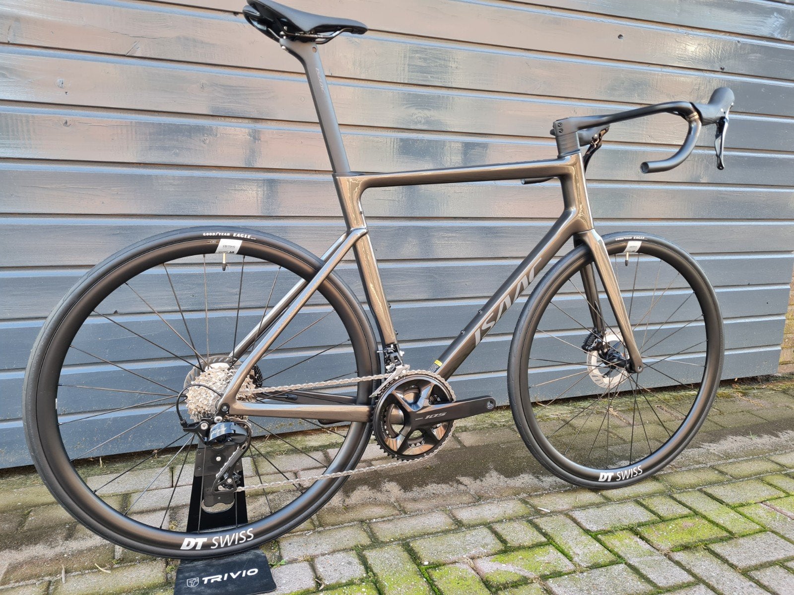 Isaac Boson racefiets L XL Shimano 105 schijfremmen, Overige merken, 28 inch, Info@isaac-cycle.com, Carbon