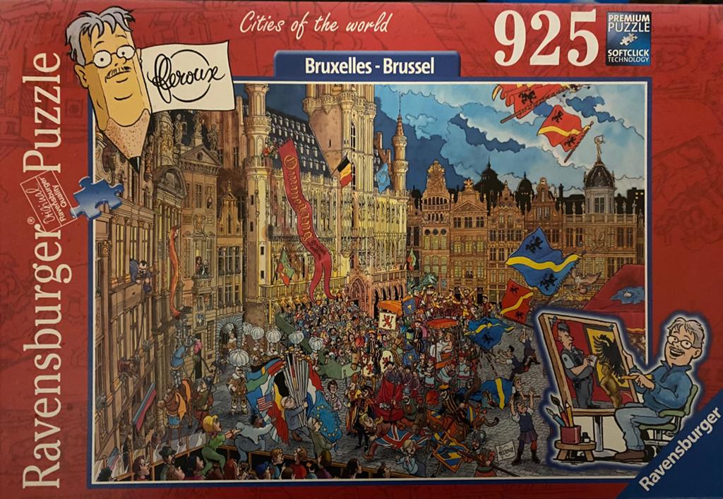 4 Ravensburger puzzels uit de serie city’s of the World, Ophalen of Verzenden, 500 t/m 1500 stukjes, Zo goed als nieuw
