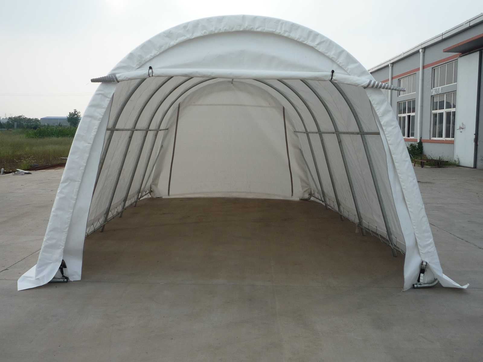 2025 Rhino-Cross-Shelter 122008R - 6,1x3,66x2,44 m Opslagten