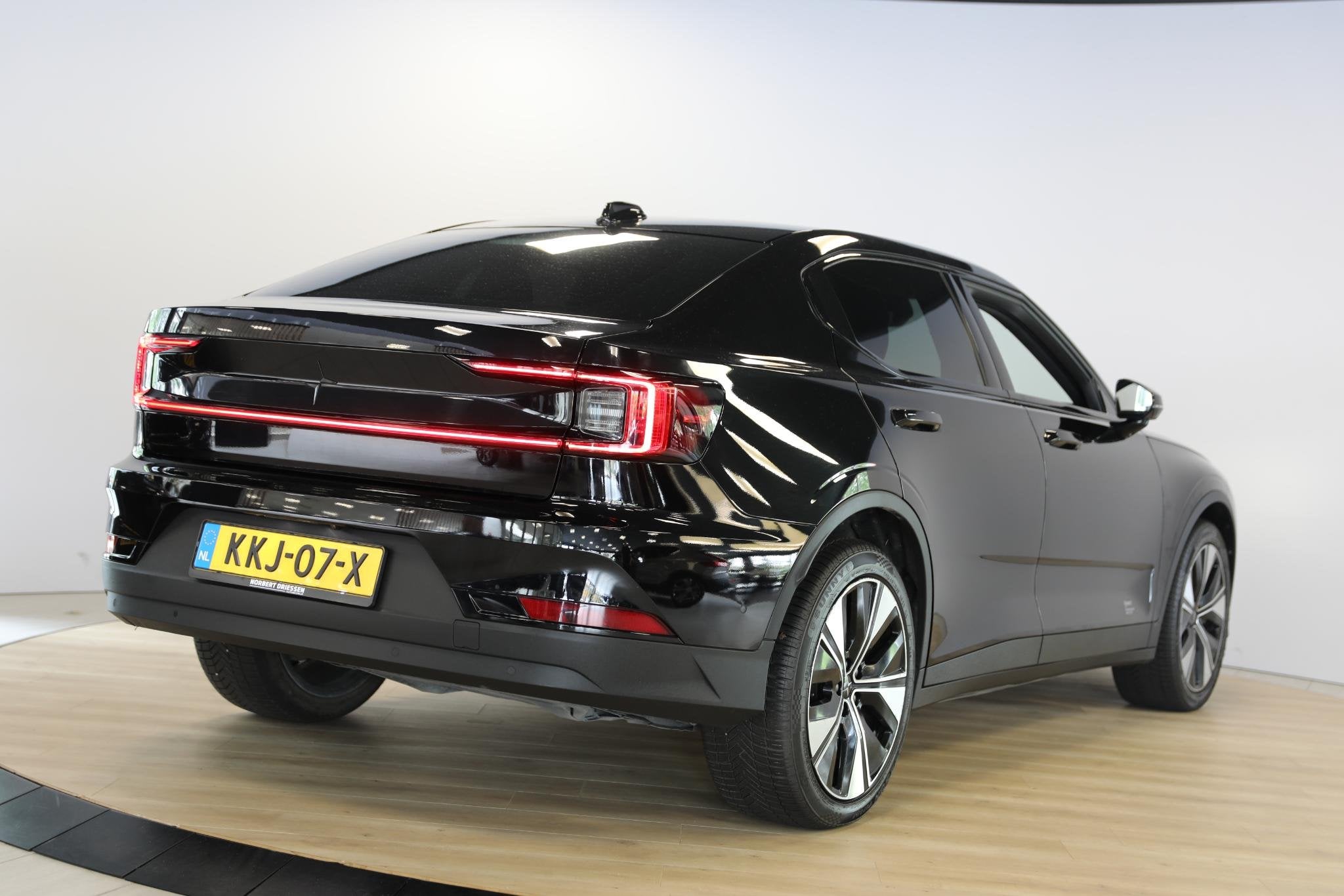 Polestar 2 Long Range Single Motor 78 kWh | Memory seats | 3, Stof, Gebruikt, 1969 kg, Zwart