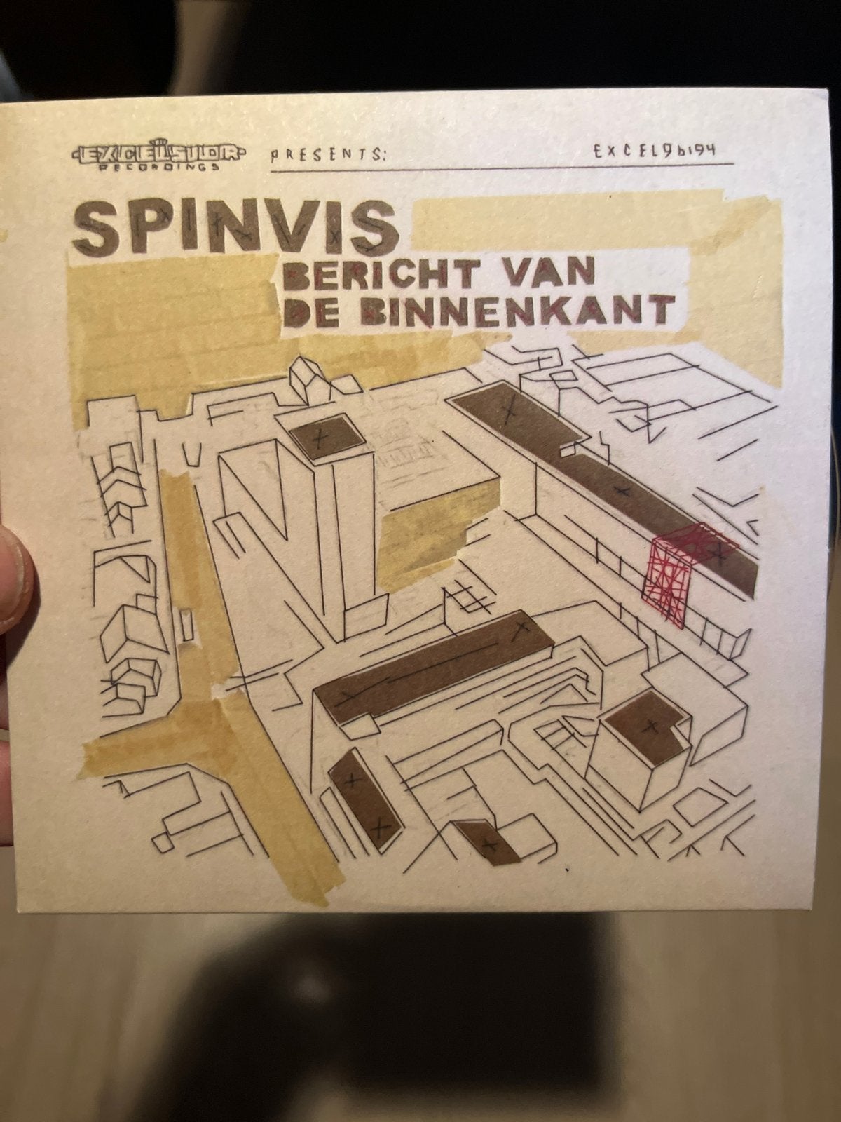 Spinvis - Bericht Van De Binnenkant CD, Cd's en Dvd's, Ophalen of Verzenden, Gebruikt, Pop, Album