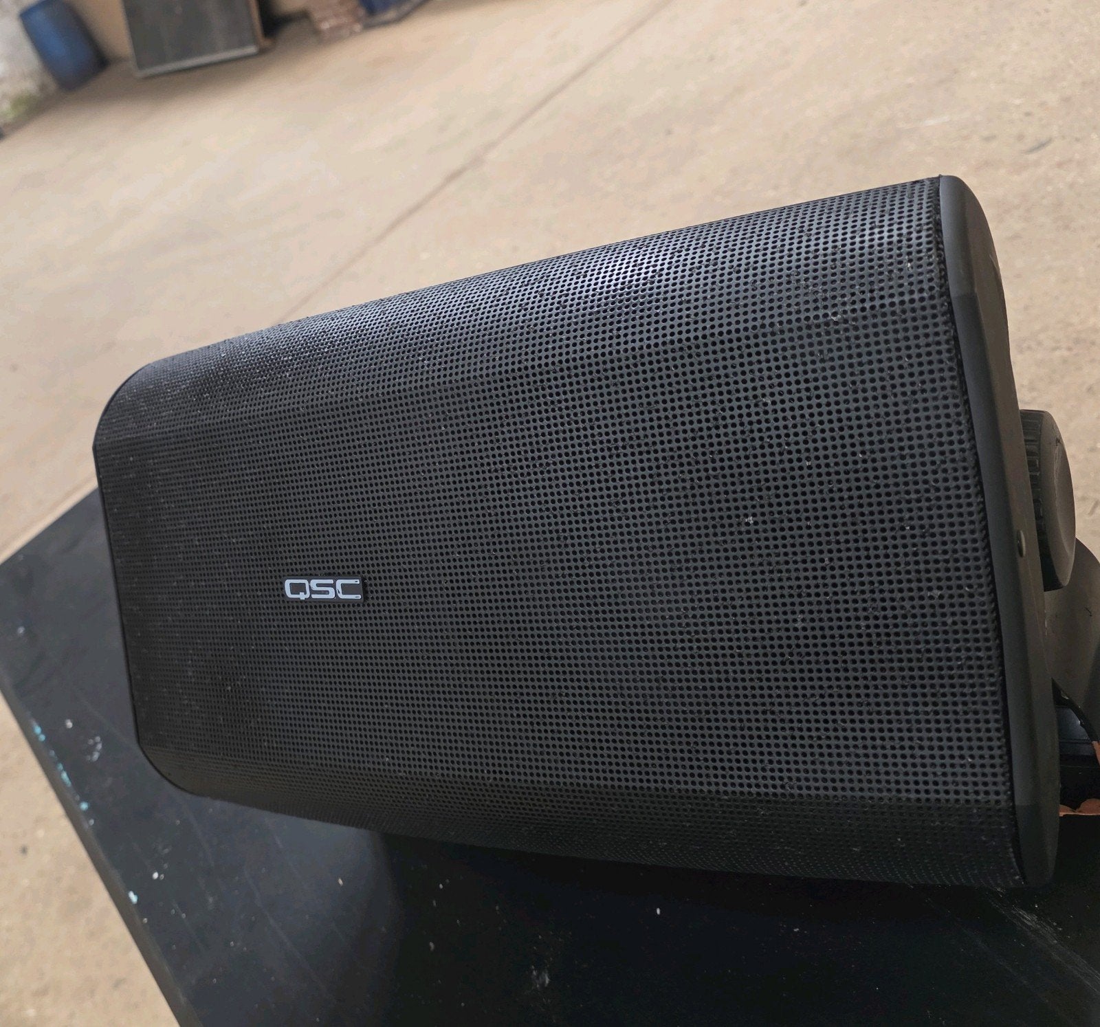 4 x QSC speakers, model AD-S82H