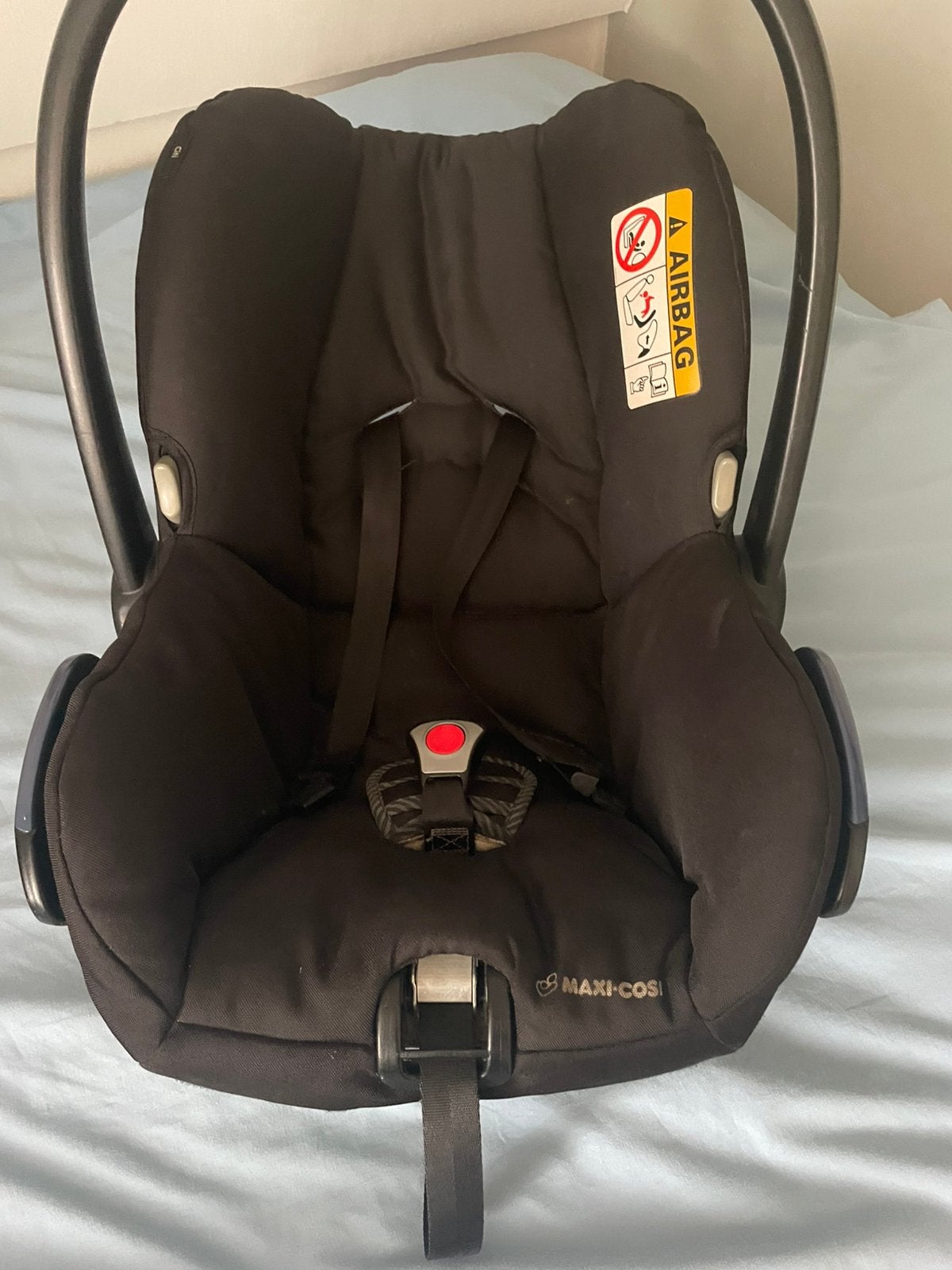 Maxi-Cosi Cabrio incl extra hoes, Ophalen, Autogordel, Zo goed als nieuw, 0 t/m 13 kg