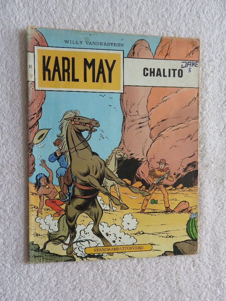 Karl May - Chalito, Eén stripboek, Ophalen of Verzenden, Gelezen