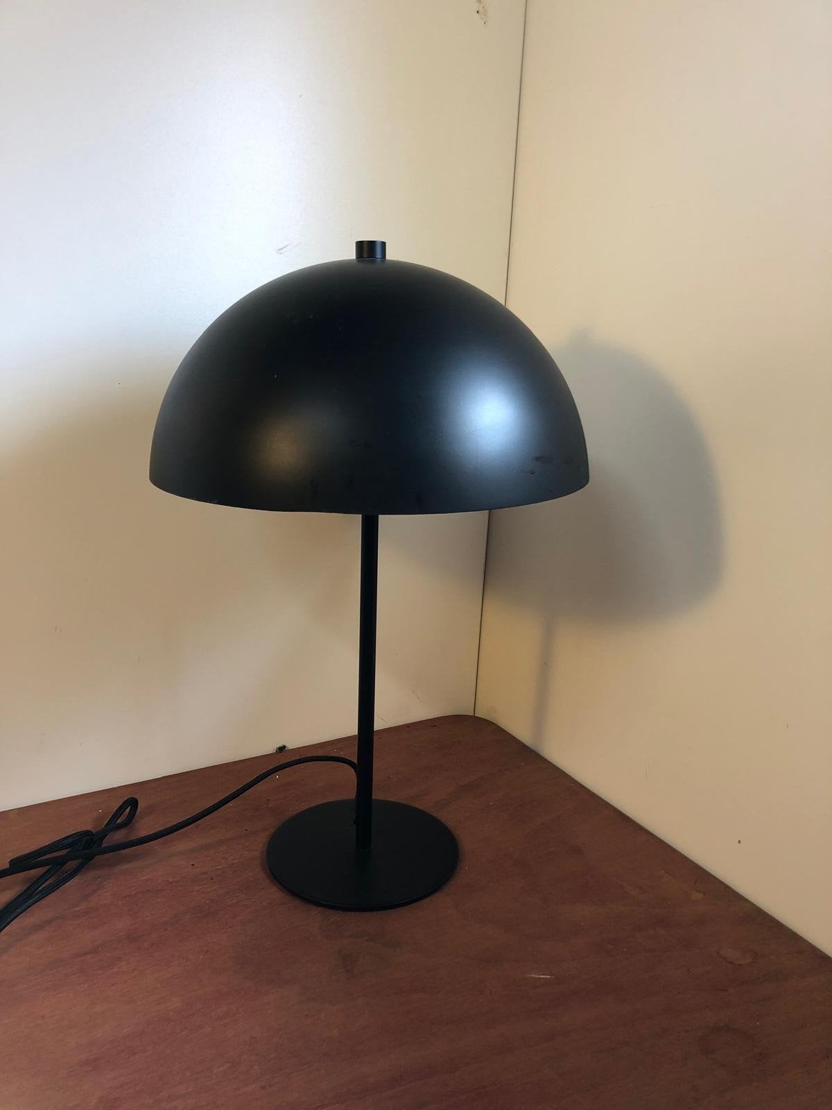 zwarte mushroom tafellamp modern, Ophalen of Verzenden