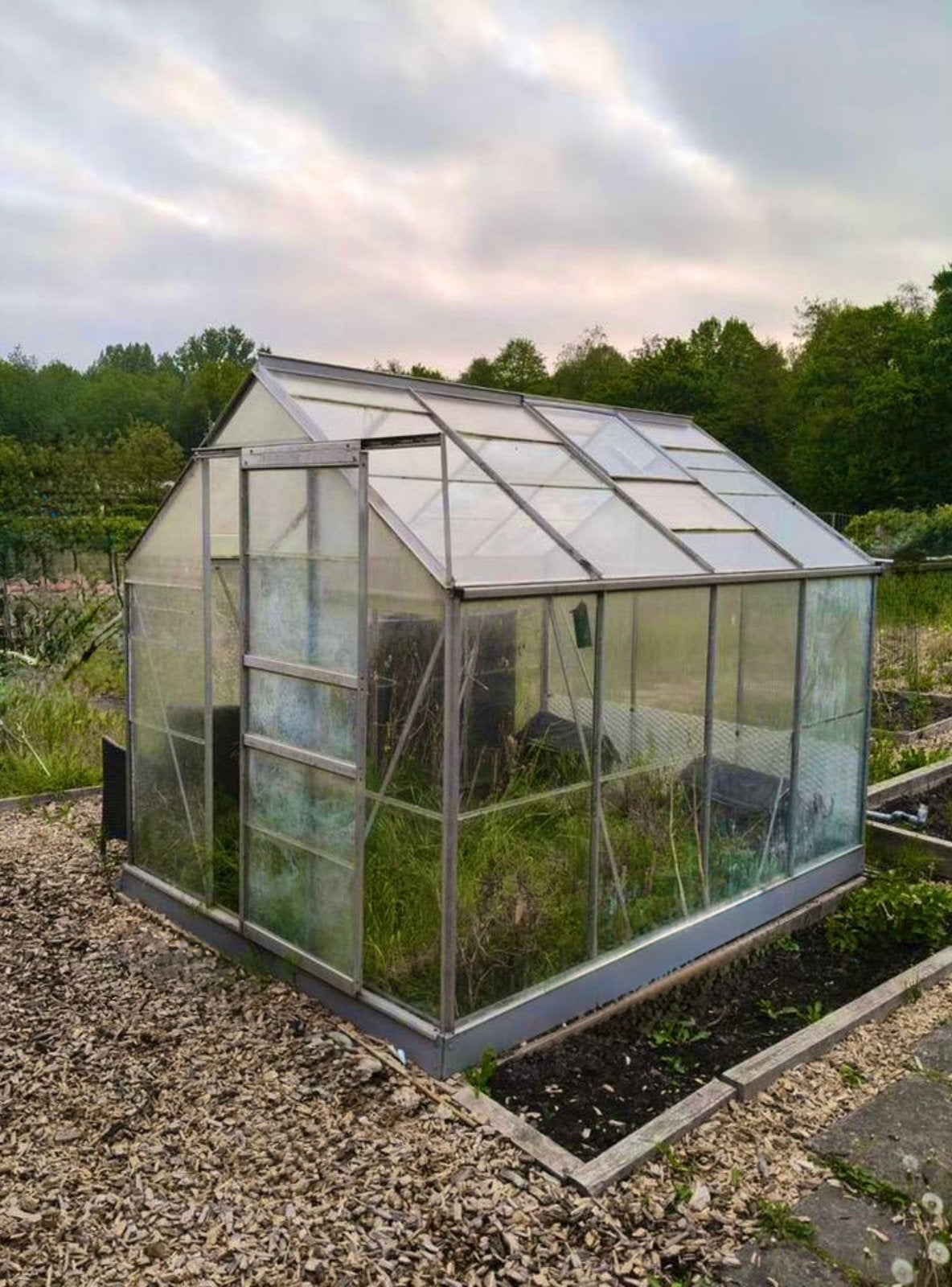 Gezocht: tuinkas met glas, Ophalen, Gebruikt, Kweekkas, Glas