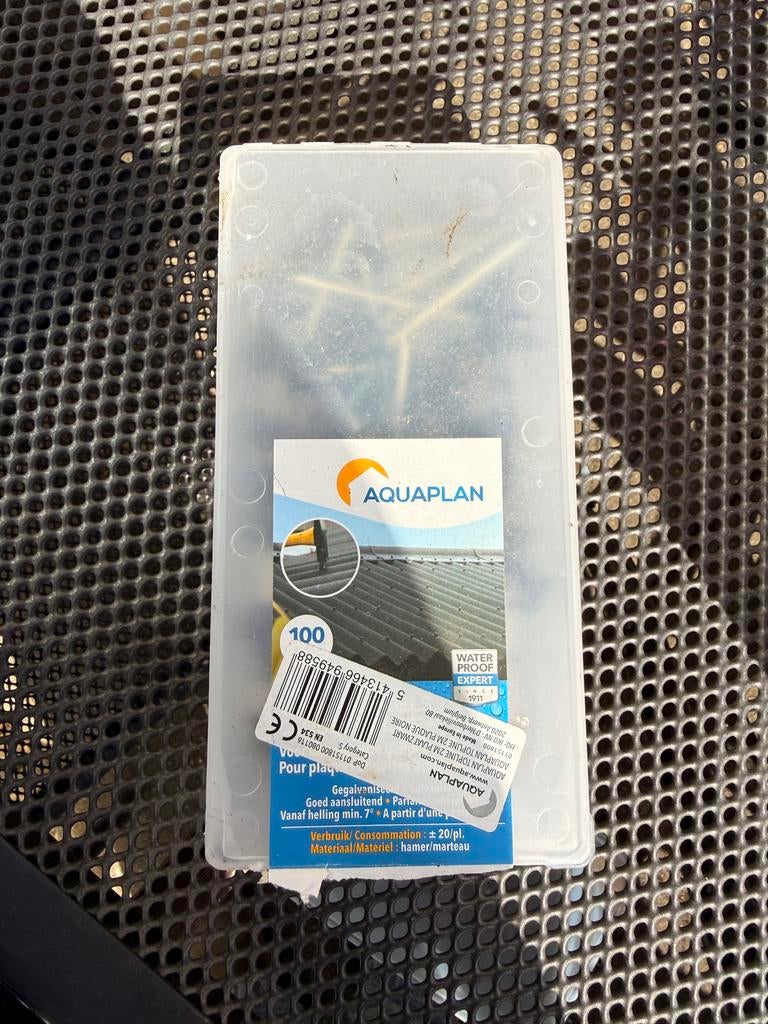 Aquaplan topline nagels zwart 62mm, Ophalen of Verzenden, Nieuw, 50 tot 100 mm, Spijkers