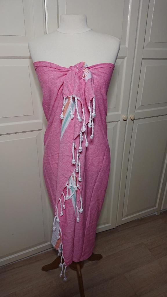 Verschillende hamamtowel pareo sarong sauna omslagdoek, Overige typen, Ottomania, Zwart, Ophalen of Verzenden