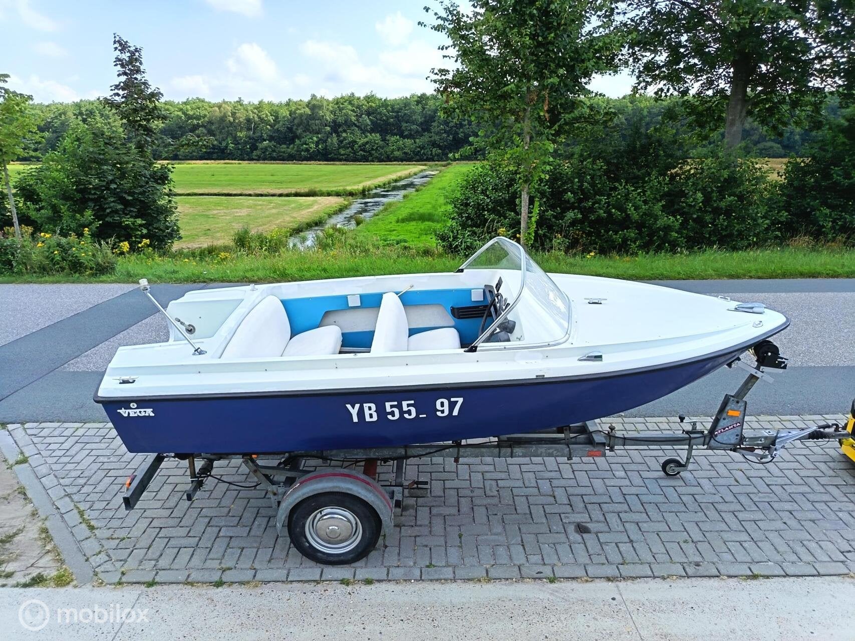Vega 450 Speedboot – Afdekzeil| Motor & trailer mogelijk, Watersport en Boten, Speedboten, Vega 450, Vega 450, Gebruikt, Overige brandstoffen