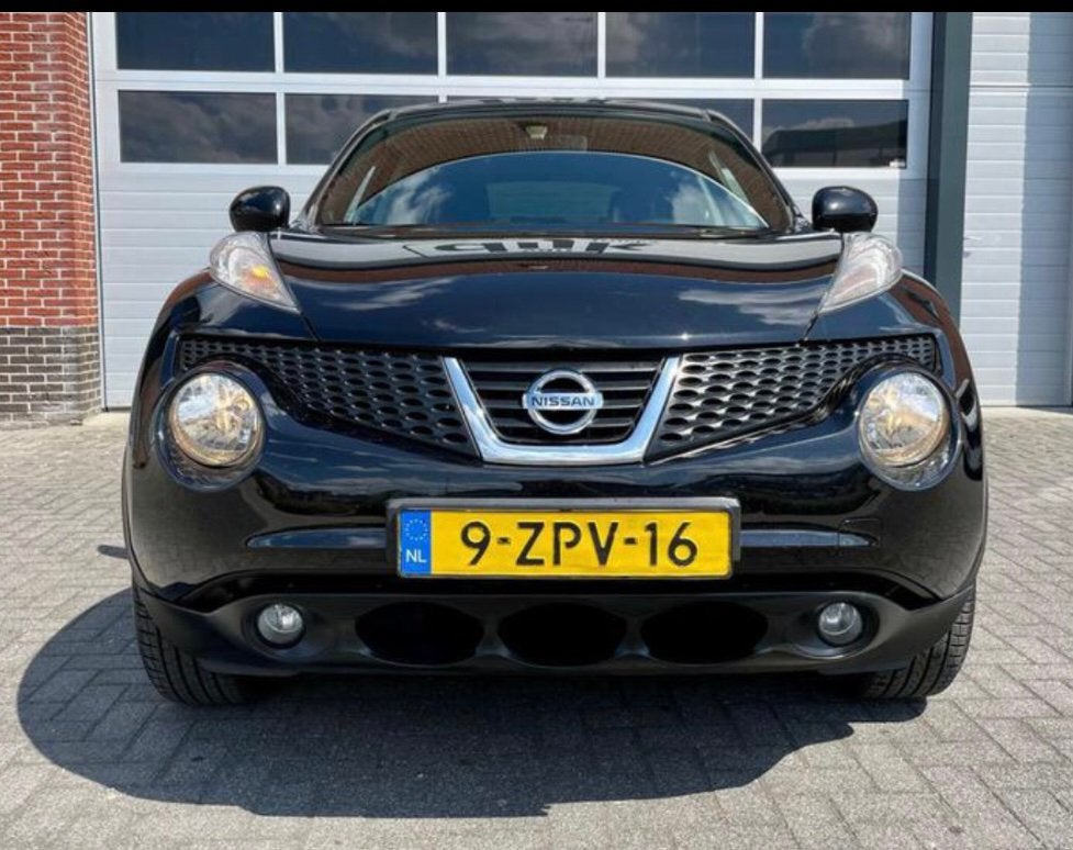 Nissan Juke 1.6 86KW Eco-pure Drive 2012 Zwart, Auto's, 1250 kg, 4 cilinders, Handgeschakeld, Particulier
