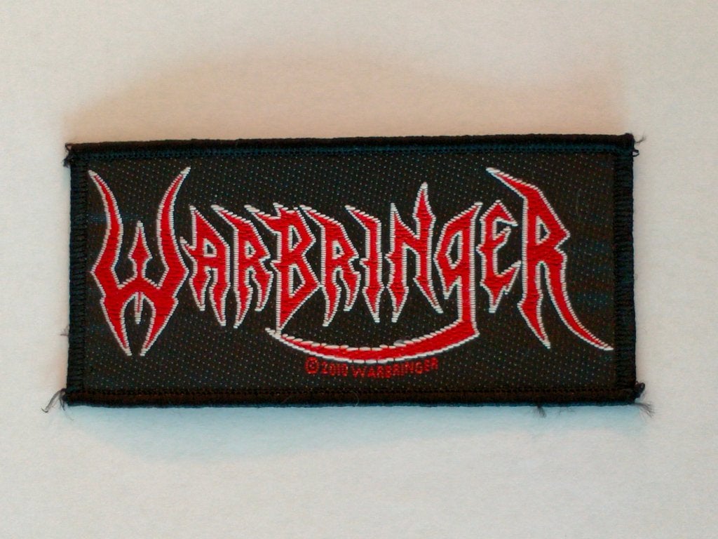 Warbringer 2010 metal hardrock kleding embleem patch RARE, Ophalen of Verzenden, Gebruikt, Kleding