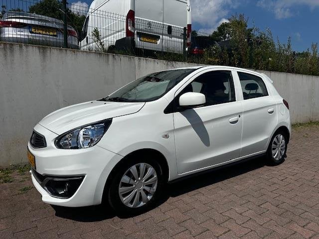 Mitsubishi Space Star 1.0 Cool+/AIRCO/NAP/NL AUTO/ APK 12-20, Voorwielaandrijving, Stof, Gebruikt, Wit