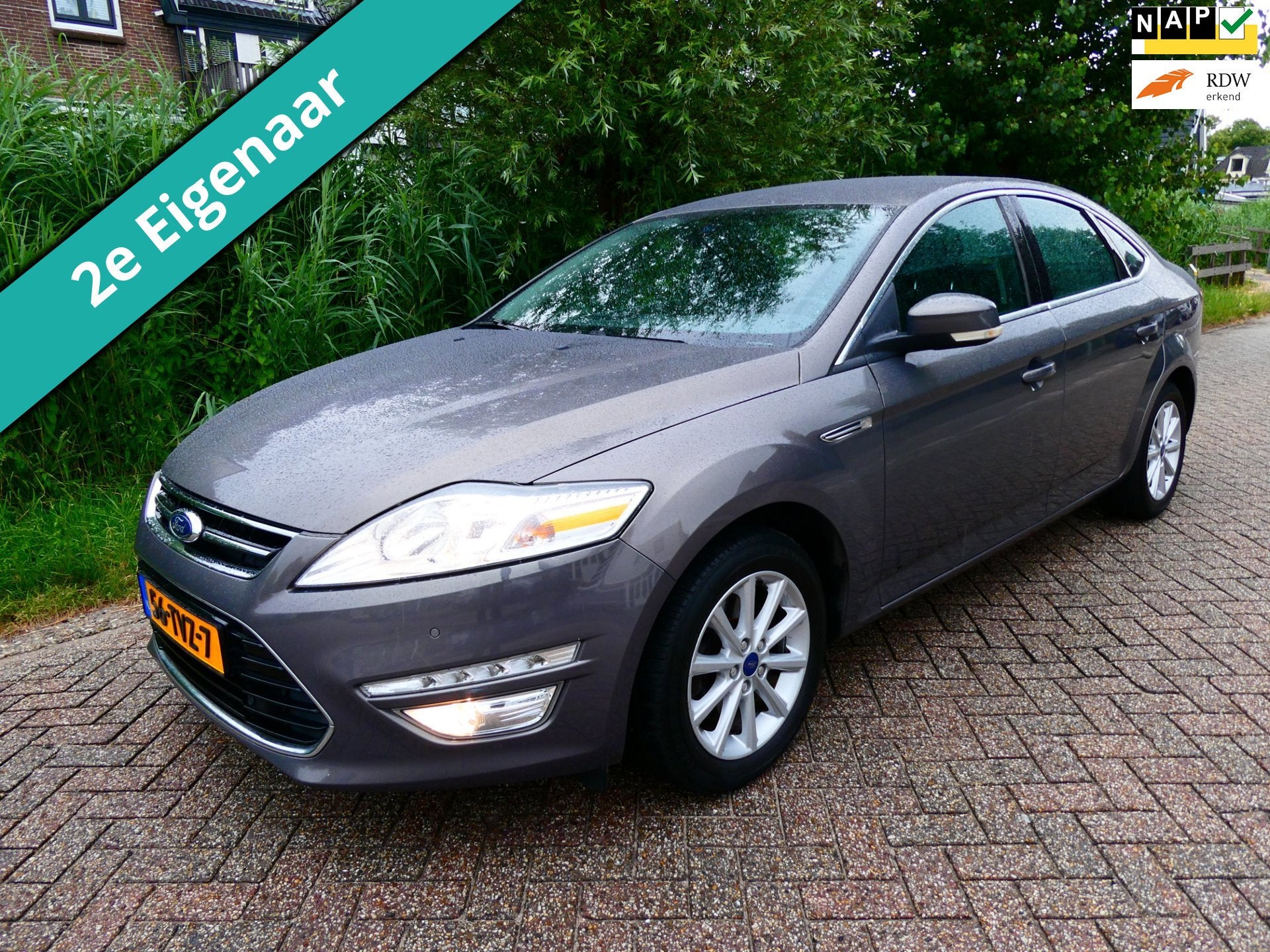 Ford Mondeo 2.0 Titanium 203pk Automaat 2e eig. Clima Navi T, Auto's, Euro 5, Stof, Gebruikt, 4 cilinders