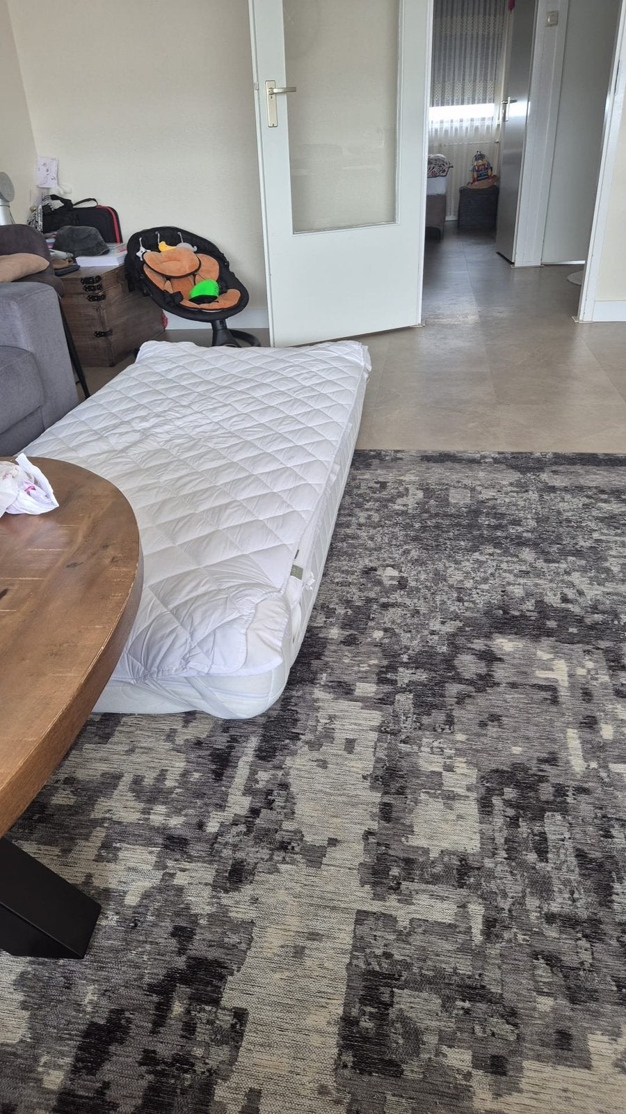 Meisjesbed 90x200, Ophalen of Verzenden, Zo goed als nieuw, 75 m² of meer, Laminaat