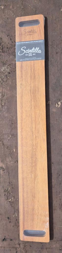 Scintilla houten xxl serveerplank/krijtbord NIEUW, Ophalen, Nieuw, Hout