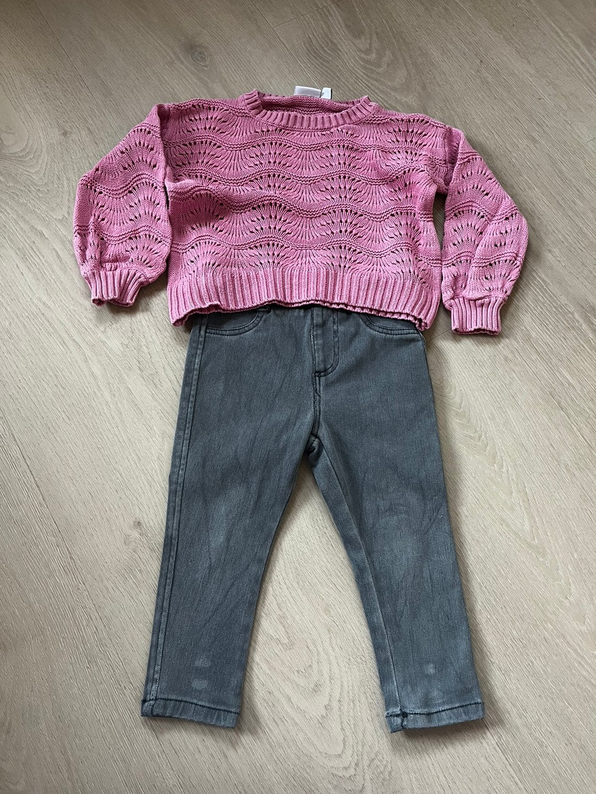 Zara & Name It setje maat 86, Kinderen en Baby's, Babykleding | Maat 86, Ophalen of Verzenden, Zo goed als nieuw, Meisje, Setje