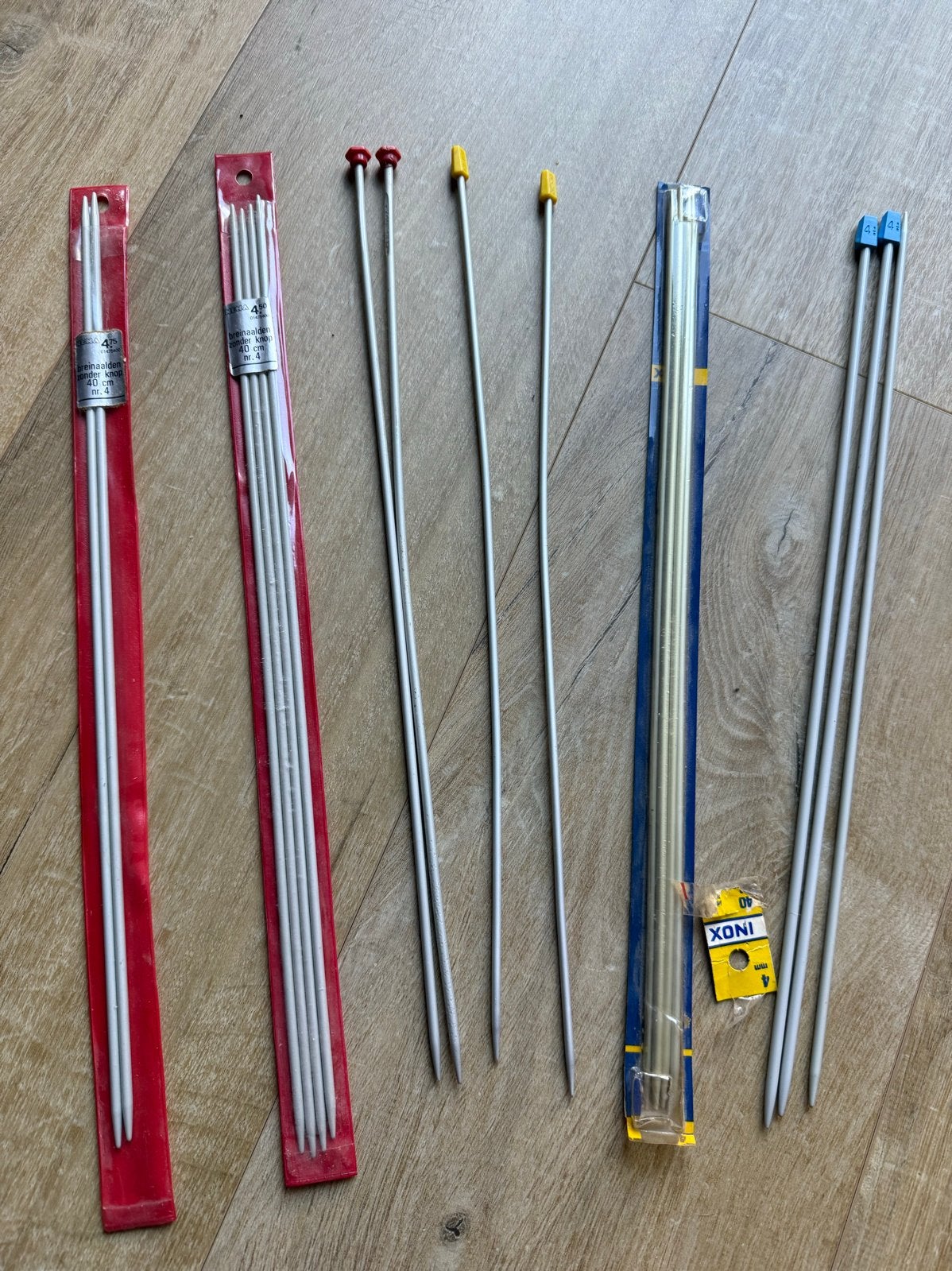 Breinaalden breien haken (17 stuks) - Nieuw en Gebruikt 40cm, Hobby en Vrije tijd, Ophalen, Gebruikt, Breien, Naald