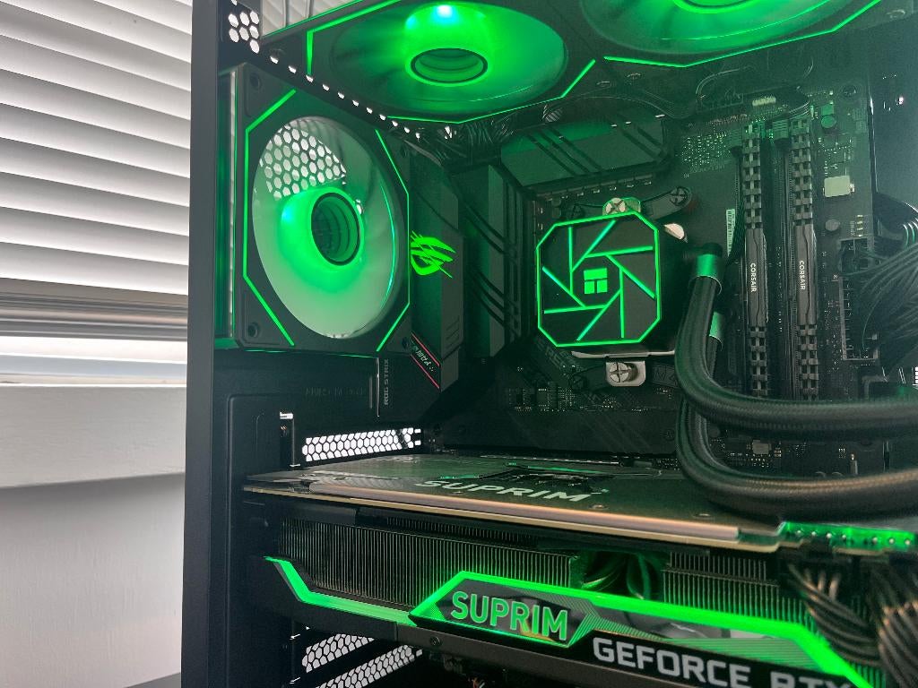 RTX 3070 TI / Ryzen 5 Gaming PC, Virtual Reality, Zo goed als nieuw, Met videokaart, 1024 GB