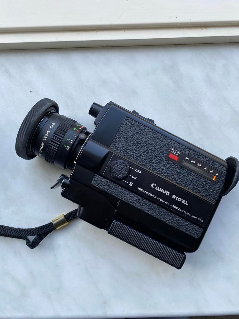 Canon 310XL Super 8 Filmcamera, Ophalen, 8mm, Camera