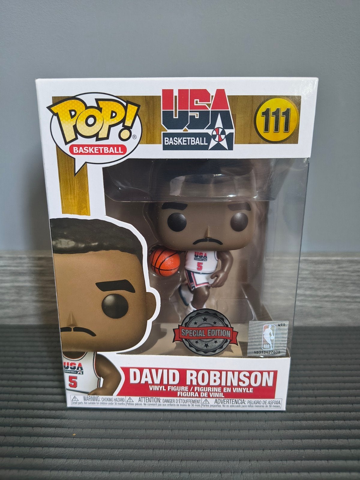Funko Pop! David Robinson 111., Ophalen of Verzenden, Nieuw