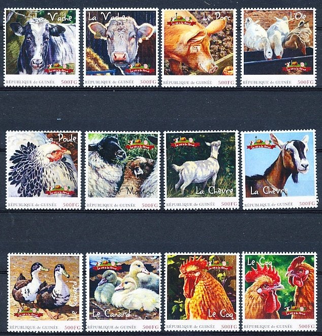 Guinee GUI036 pf., Ophalen of Verzenden, Guinee, Postfris