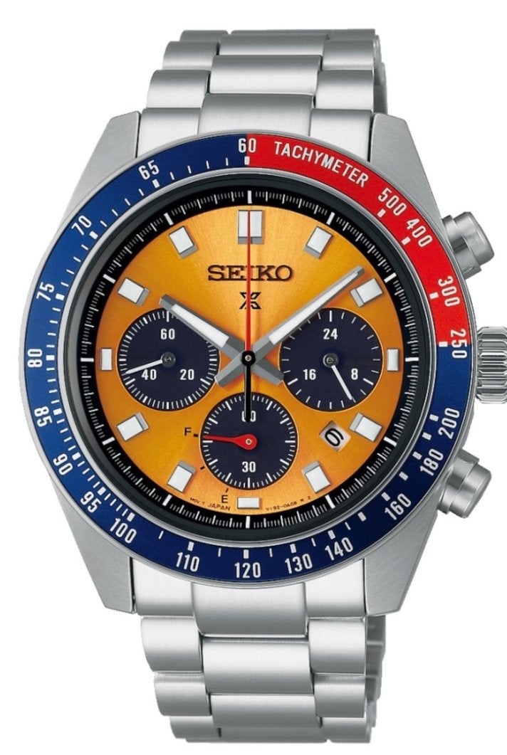 Nieuw Seiko Prospex Speedtimer Solar Chronograaf SSC947P1, Sieraden, Tassen en Uiterlijk, Seiko, Staal, Verzenden, Polshorloge