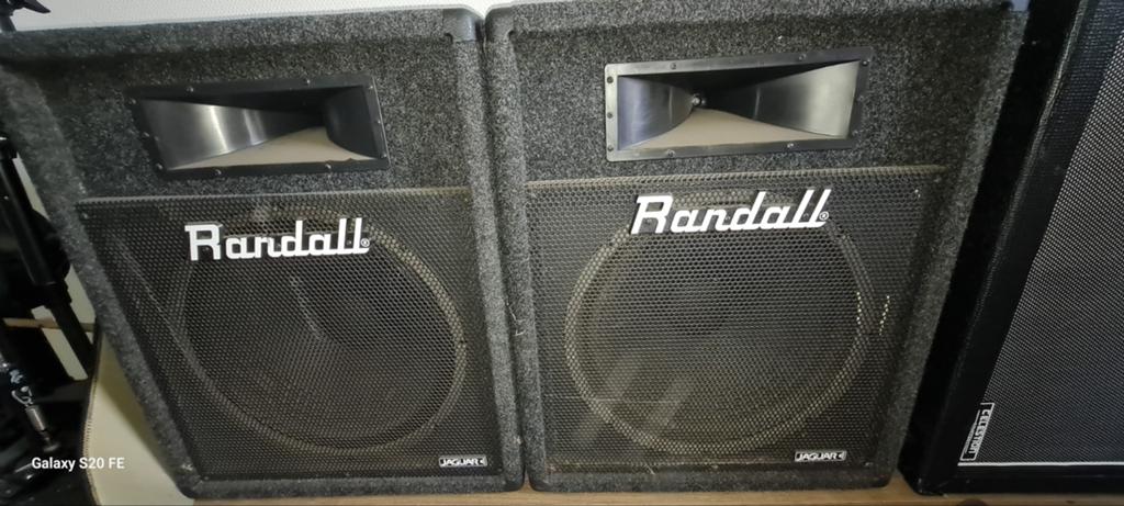 2x Randall Jaguar gitaarcabinetten, Ophalen, Gebruikt, 50 tot 100 watt