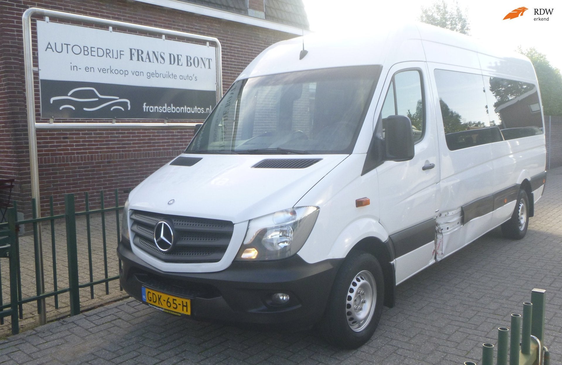 Mercedes-Benz SPRINTER 316 2.2 BlueTEC 432 HD 9 persoons lic, Auto's, Achterwielaandrijving, Gebruikt, Euro 6, 4 cilinders