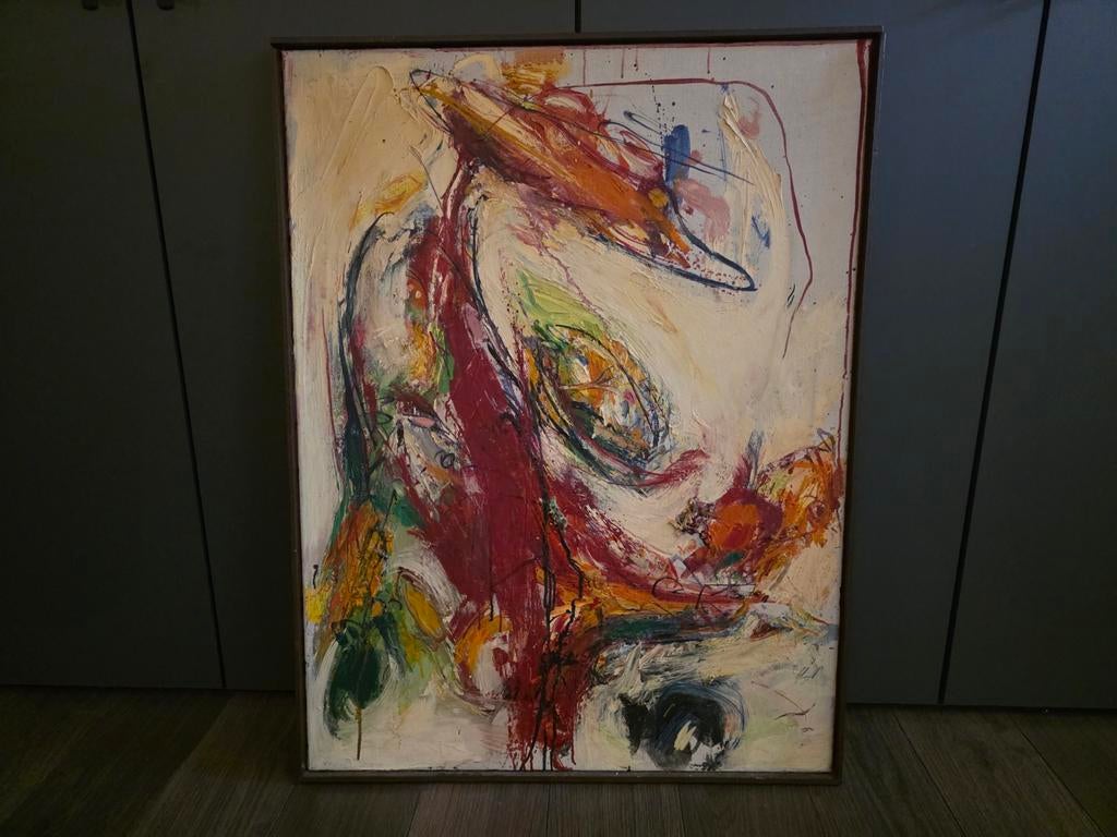 Schilderij van Hans Giesen uit 1976, Ophalen