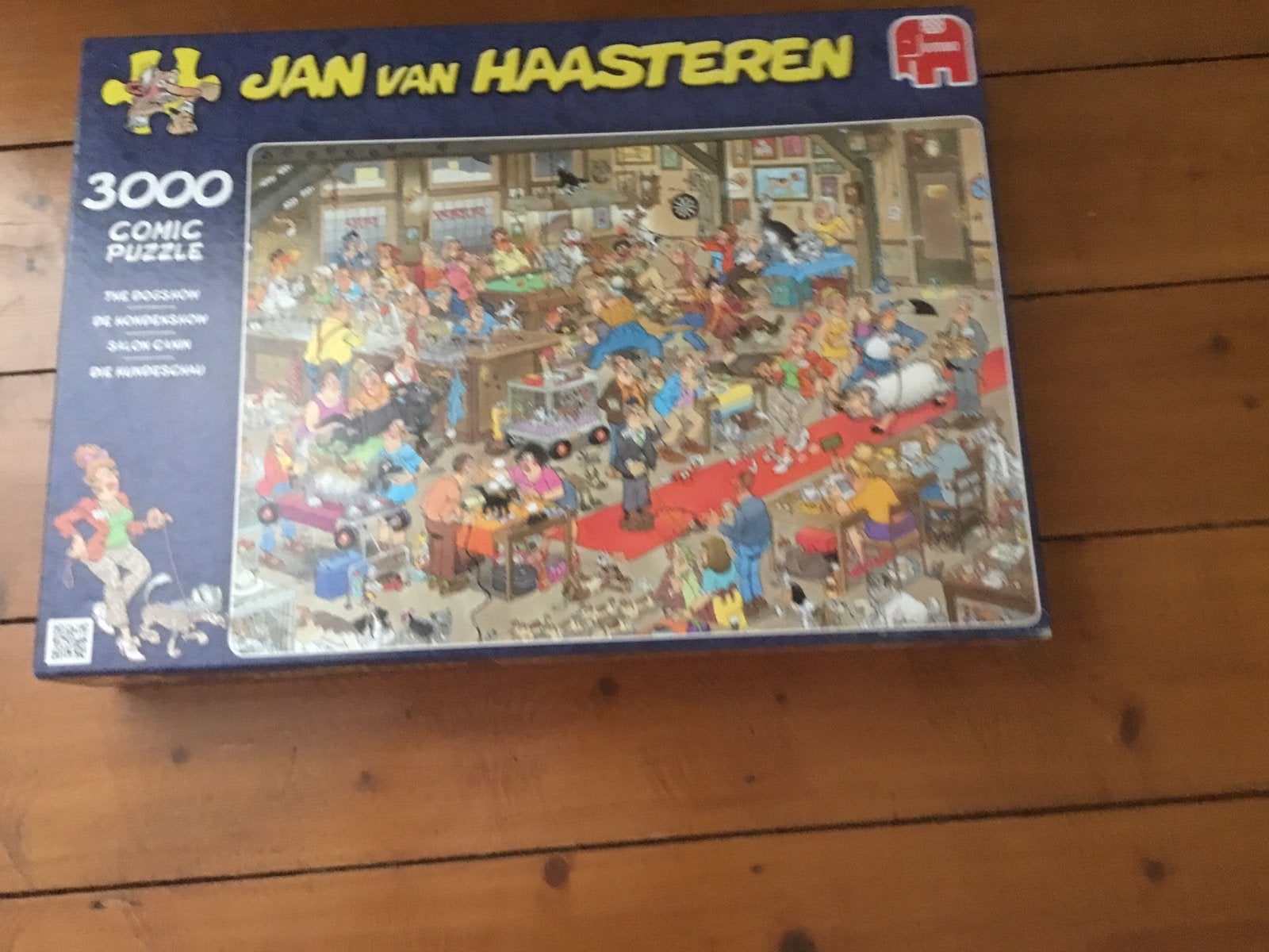 Jan van Haasteren, de hondenshow 3000 st, nieuw, Hobby en Vrije tijd, Denksport en Puzzels, Ophalen of Verzenden, Meer dan 1500 stukjes