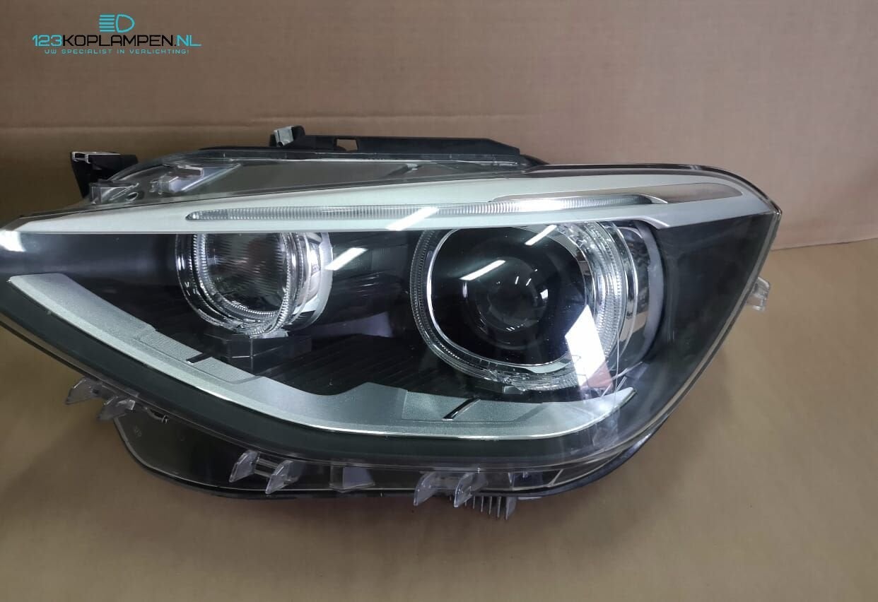 BMW 1 Serie F20 F21 Bi Xenon LED koplamp koplampen links rec, Ophalen, Gebruikt, -, -
