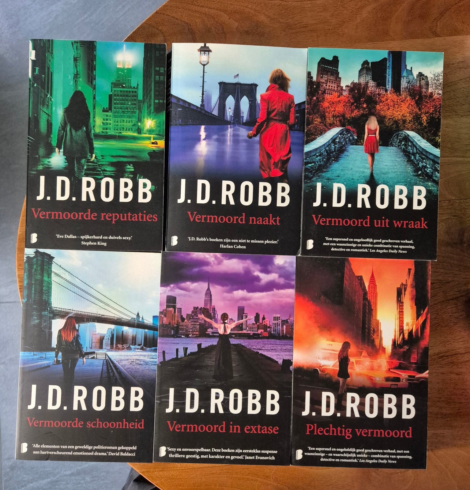 J.D. Robb - In Death Serie (6 boeken), Ophalen of Verzenden, Zo goed als nieuw