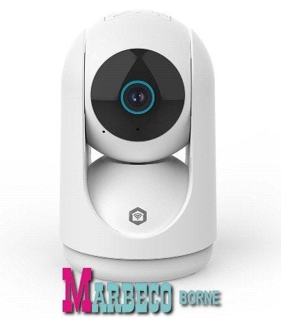 Full HD IP camera, Smart Pan-Tilt Binnen, 3MP Full HD 1296p, Overige merken, Nedis SmartLife, Nieuw, Info@marbeco.nl
