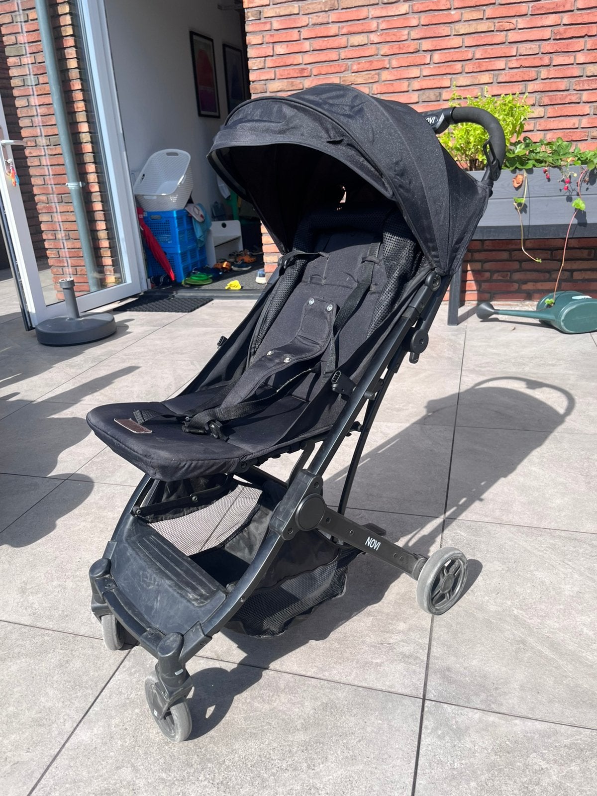 Novi buggy, Ophalen, Gebruikt