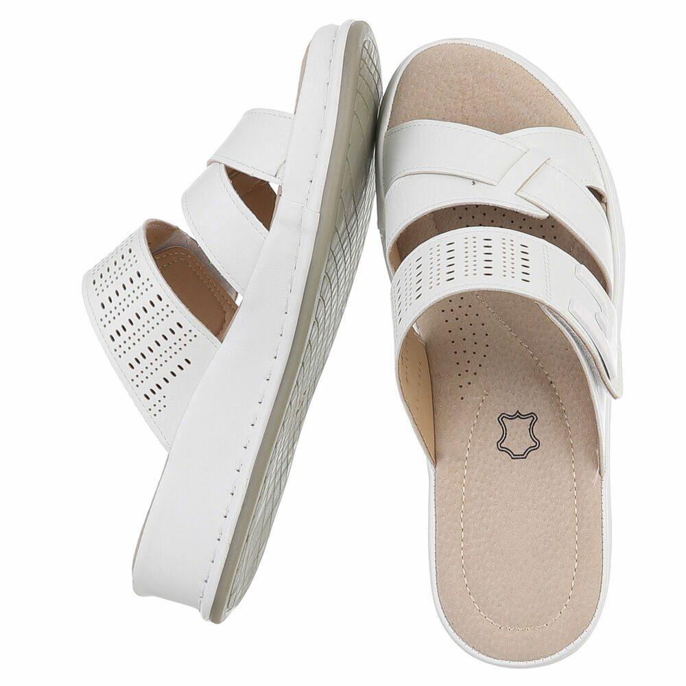 Dames medi comfort slippers wit 36 37 38 39 40 41, Lunamex Trading, Wit, Nieuw, Slippers