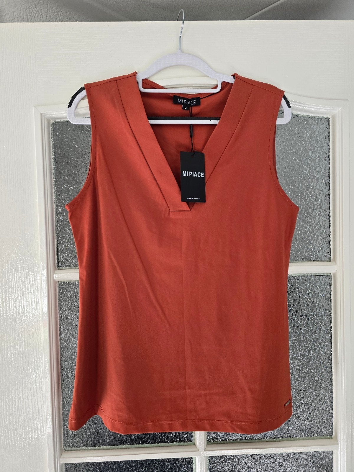 nieuw mi piace top roest M travel, Ophalen of Verzenden, Nieuw, Blauw, Zonder mouw