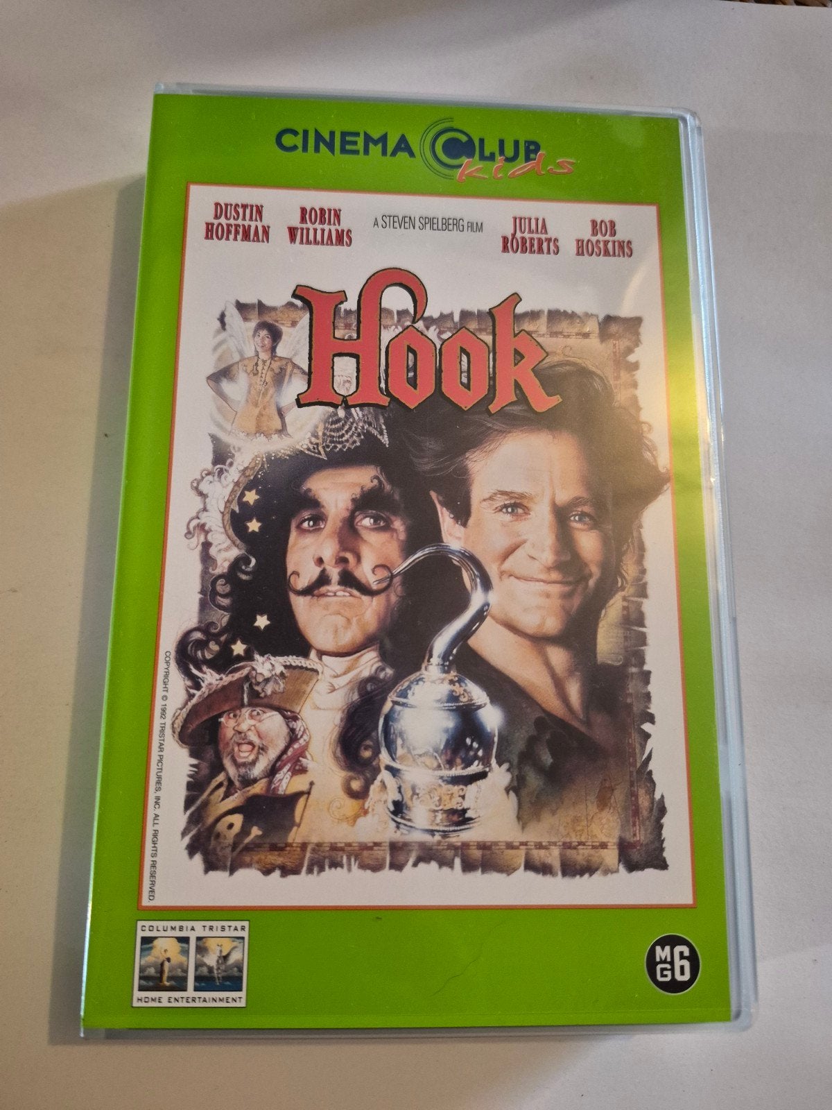 Tarzan, Jumanji, Hook VHS, 1 speler, Ophalen of Verzenden, Zo goed als nieuw, Vanaf 3 jaar