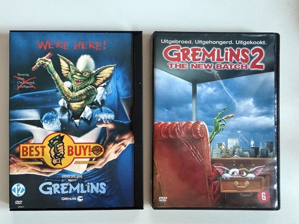 Gremlins 1 & 2 Collectie DVD | Actie 5=4, Vanaf 16 jaar, Ophalen of Verzenden, Zo goed als nieuw, Overige genres