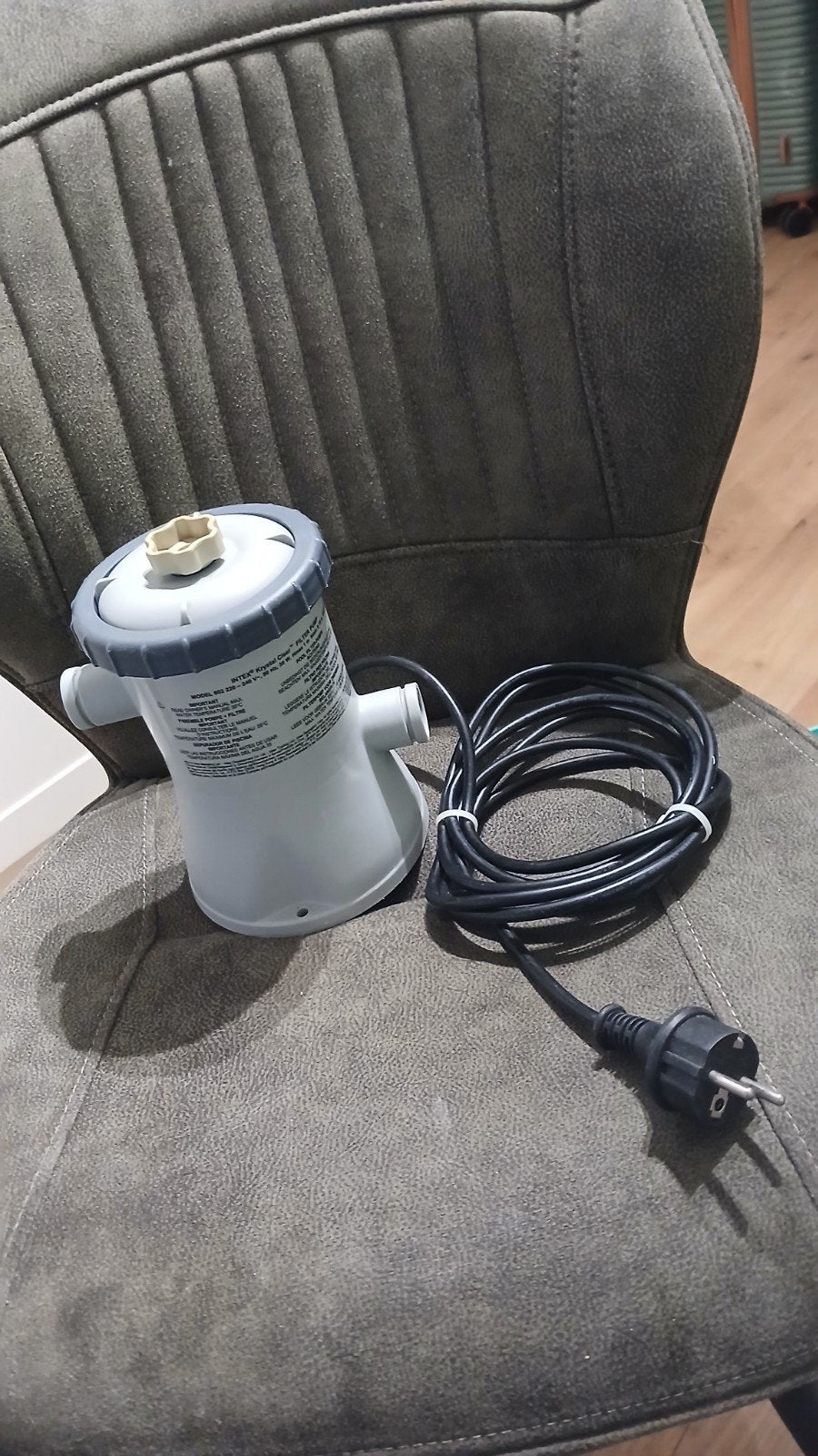 Intex Zwembadpomp S02M - 30W - Goede Staat, Ophalen of Verzenden, Gebruikt, Zwembadpomp