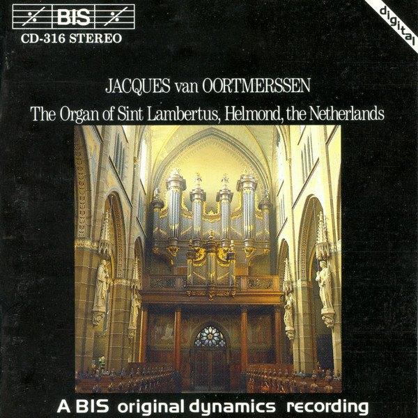 JACQUES OORTMESSEN Organ St Lambertus Helmond BIS, Verzenden, Barok, Zo goed als nieuw, Overige typen
