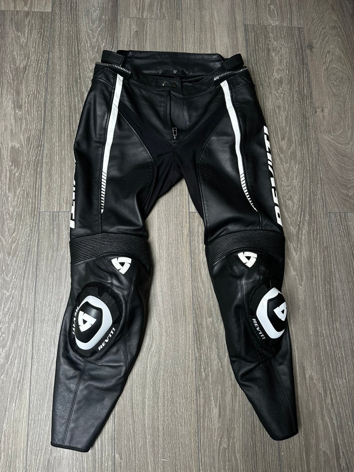 REV’IT Xena 2 leren dames broek maat 42 long, Ophalen of Verzenden, Tweedehands, Dames, Broek | leer
