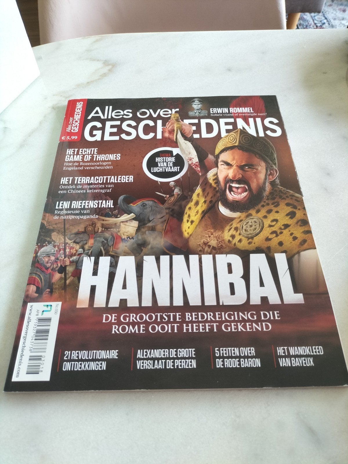 Alles over Geschiedenis: Hannibal, Ophalen of Verzenden, Zo goed als nieuw, Overige typen