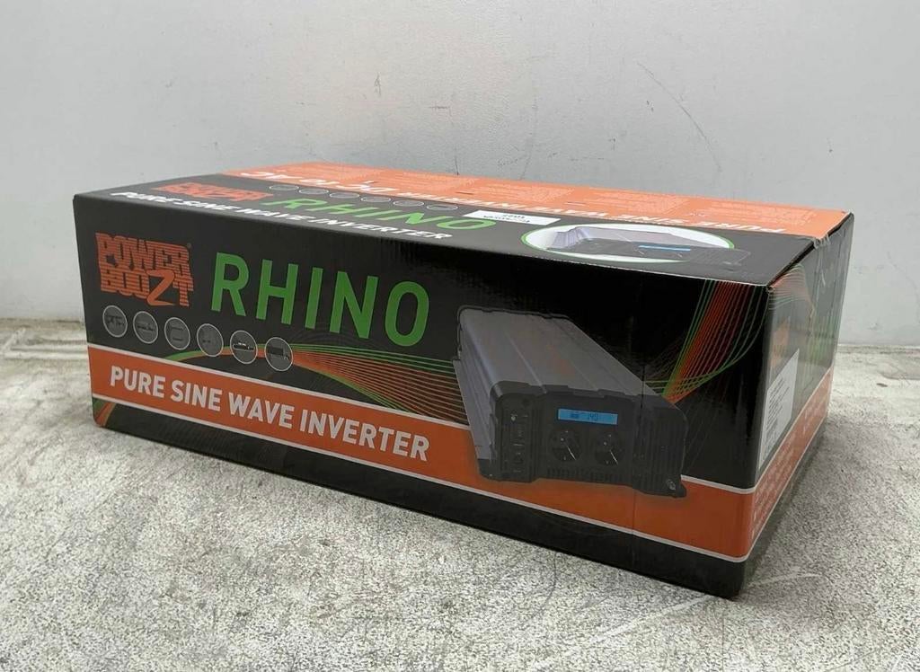 PowerBoozt Rhino L 2500W 12V Omvormer, T, Nieuw, T, Ophalen of Verzenden