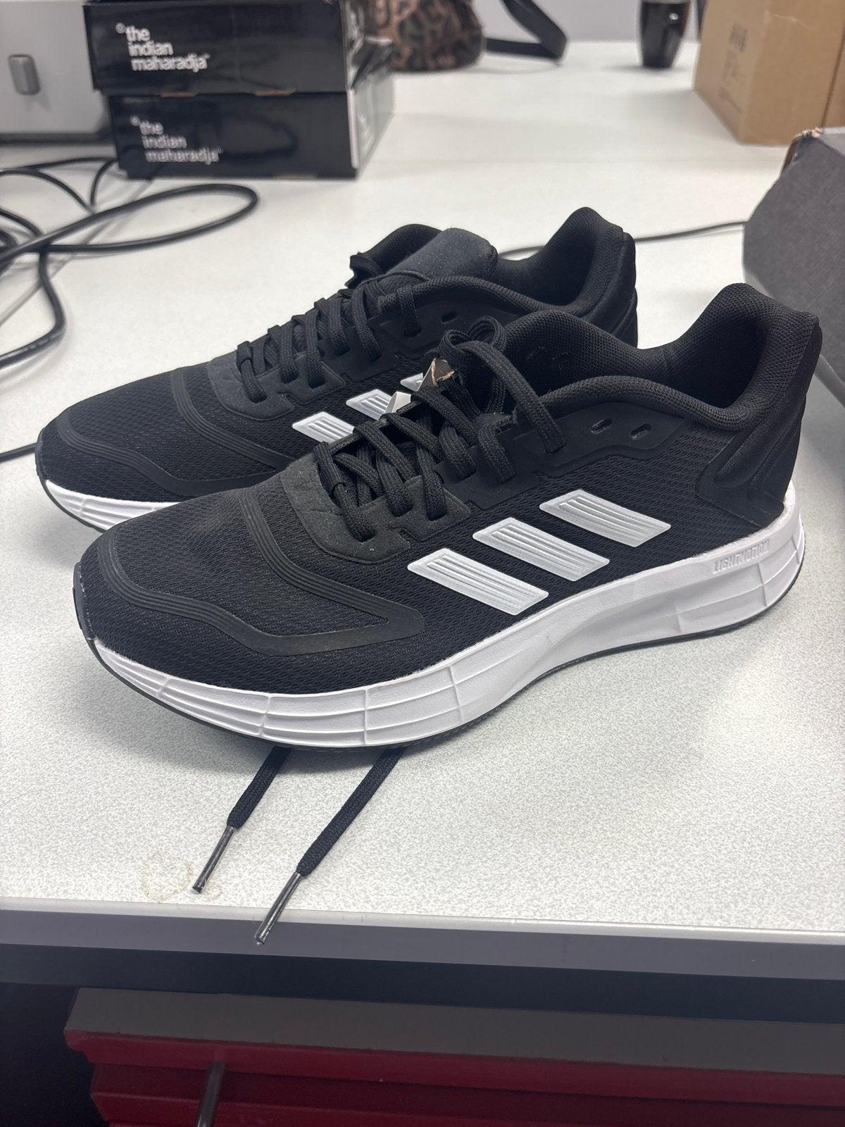 Adidas Duramo SL 2.0 Sneakers Zwart Maat 38 2/3, Ophalen of Verzenden, Nieuw, Zwart, Sneakers of Gympen