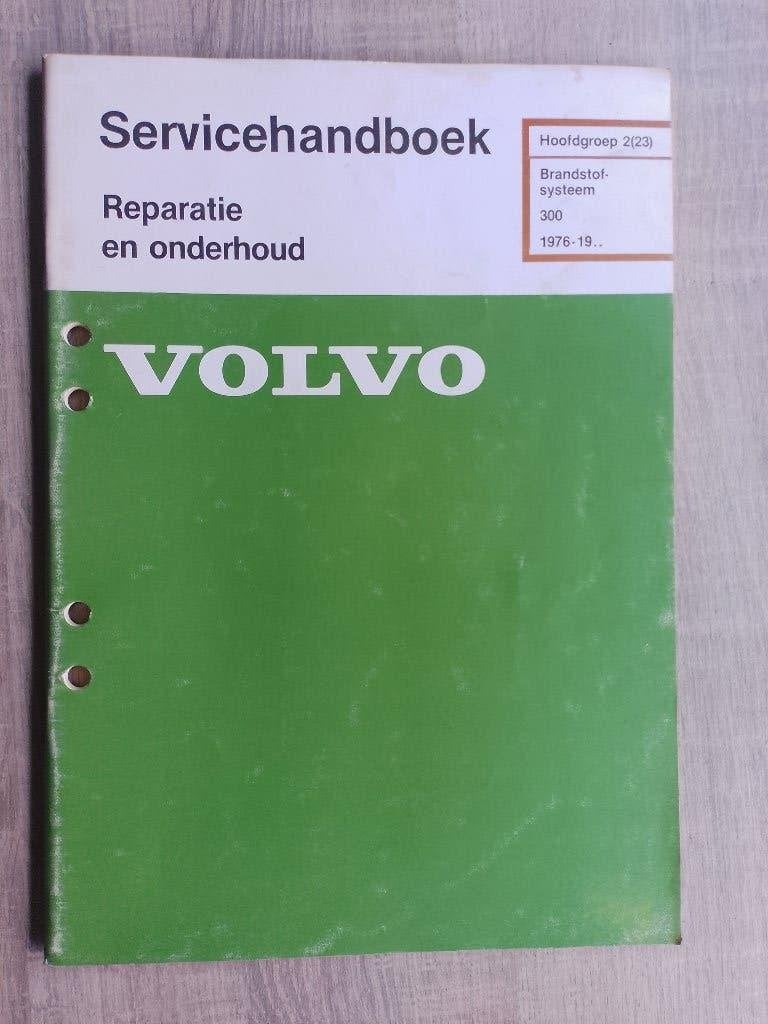 Volvo 300 serie dealer werkplaatsboek Brandstof carburateurs, Ophalen of Verzenden, Gelezen, Volvo