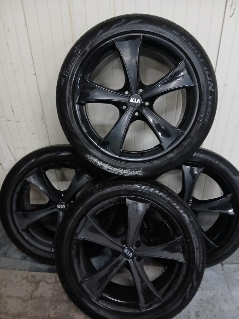20 inch velgen met Pirelli Scorpion Verde zomerbanden, Ophalen, Gebruikt
