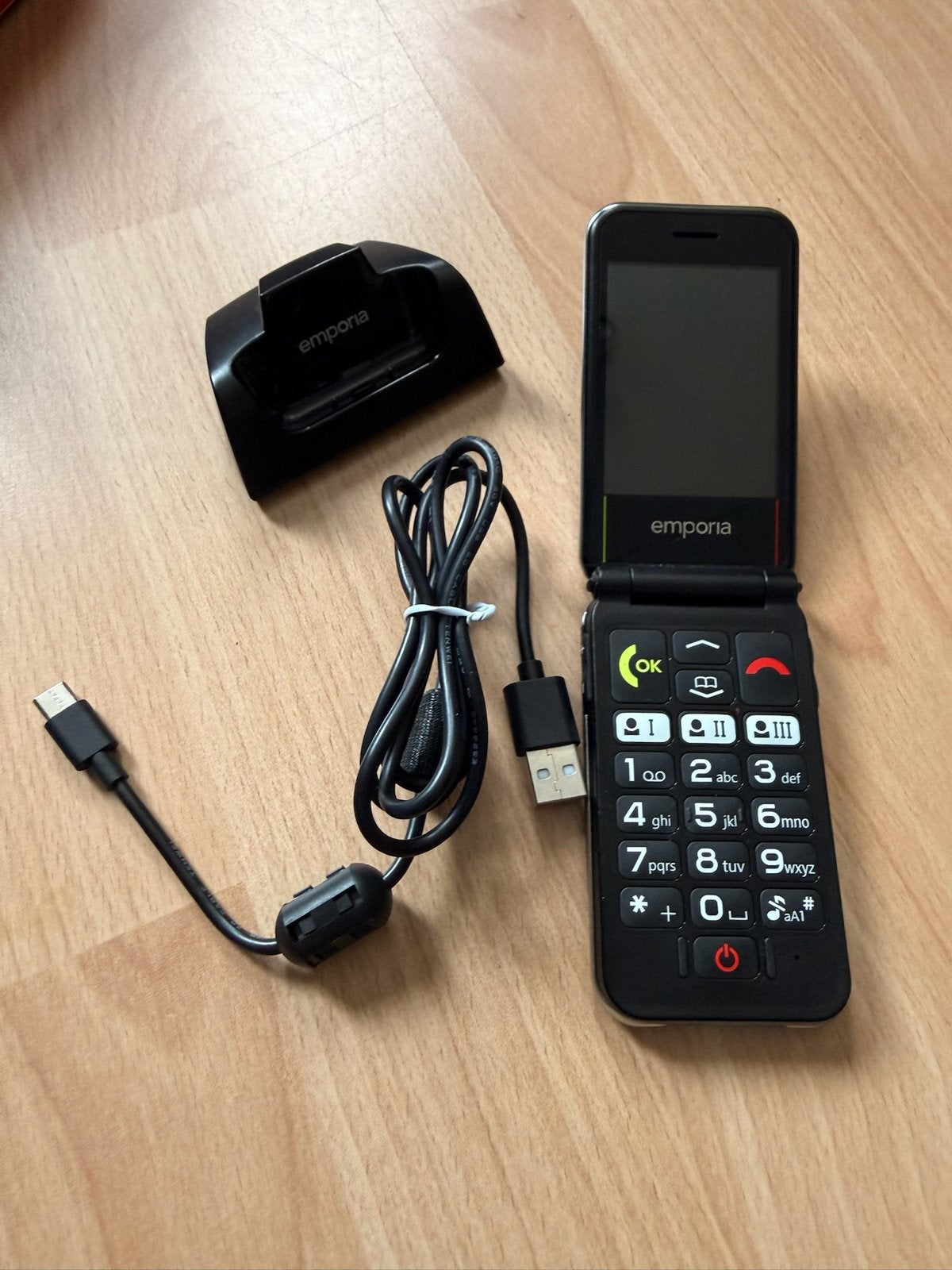 Emporia JOY-LTE klaptelefoon, ideaal voor bijv. senioren., Ophalen of Verzenden, Gebruikt, Zonder abonnement, Zonder simlock