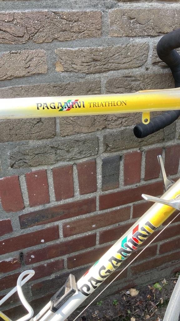 Vintage Pagannini Triathlon stalen racefiets, 28 inch, Gebruikt, Staal, Heren