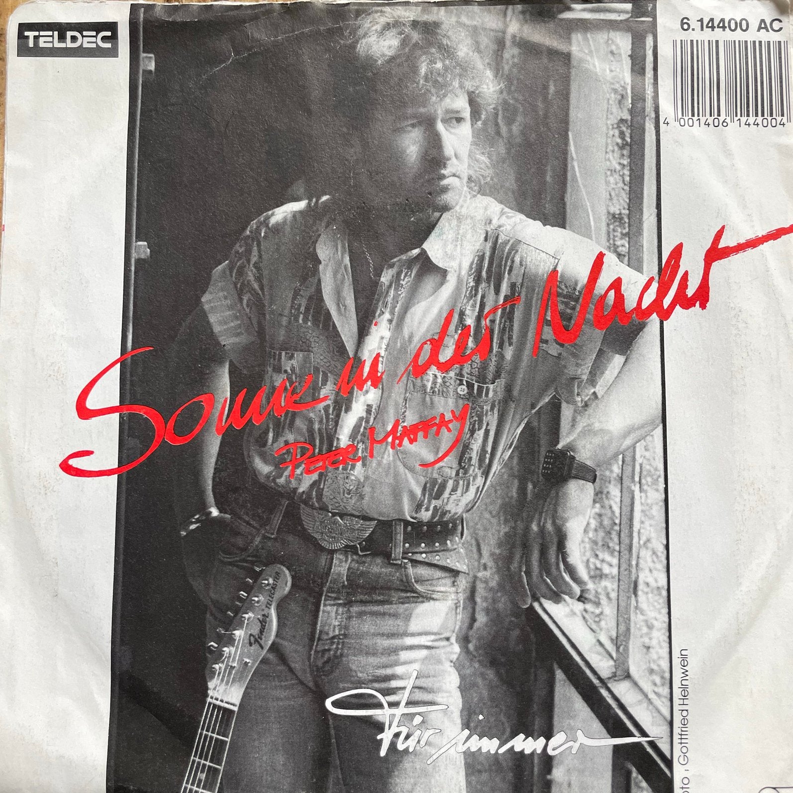Peter Maffay - Sonne in der Nacht / Fur immer, Cd's en Dvd's, Vinyl Singles, Ophalen of Verzenden, Zo goed als nieuw, Pop